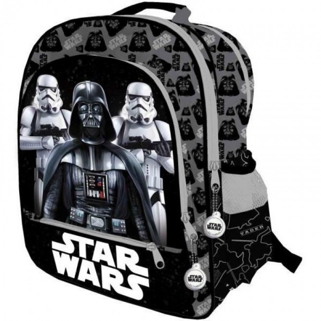 Mochila escolar 41cm adaptável Star Wars - Darth Vader | Loja da Criança