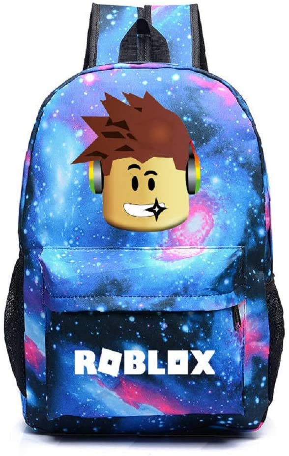 Mochila Roblox Juvenil de Costas Estampada Grande - Personagens