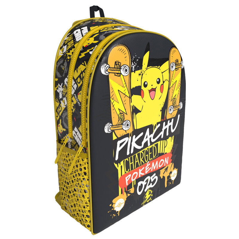 Comprar Mochila Escolar Pokémon Pikachu 025 - Brinquedos Para Crianças