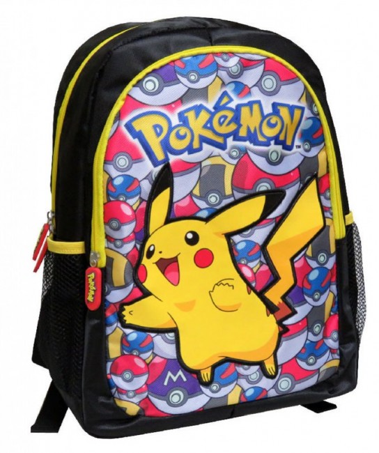 Mochila Escolar Bolsa Pikachu Pokémon Fofo Cute