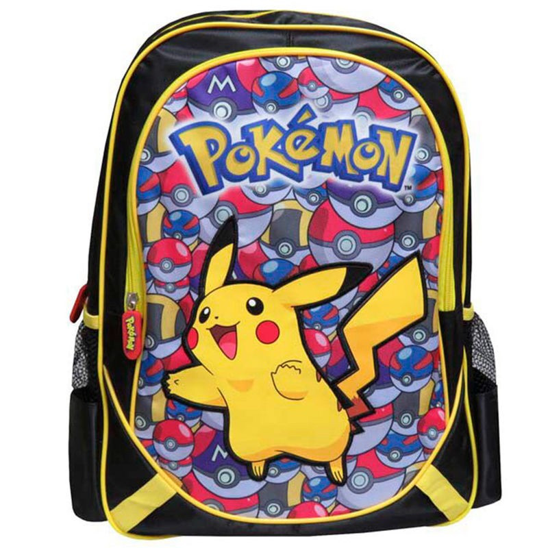 Comprar Mochila Escolar Pokémon Pikachu 025 - Brinquedos Para Crianças