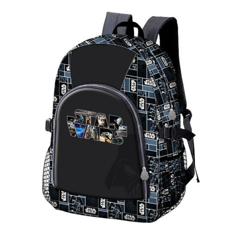 Cerdá Zaino Scolastico Premium Star Wars Per Bambini – Unisex, 29.5x39x13 Cm, Leggero, Con Chiusura A Cerniera, Design Creativo!