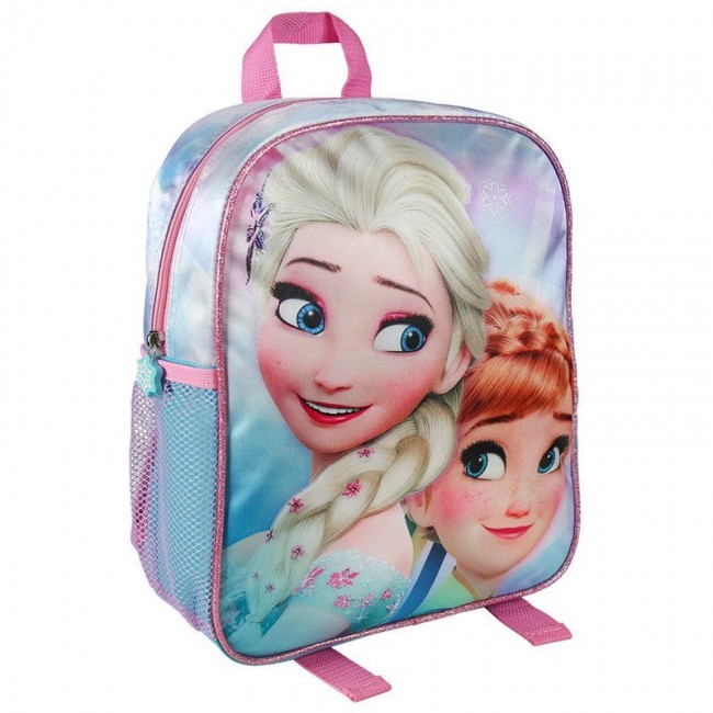 Mochila Rodinha Escolar Princesa Frozen Elsa E Anna Disney  Jm