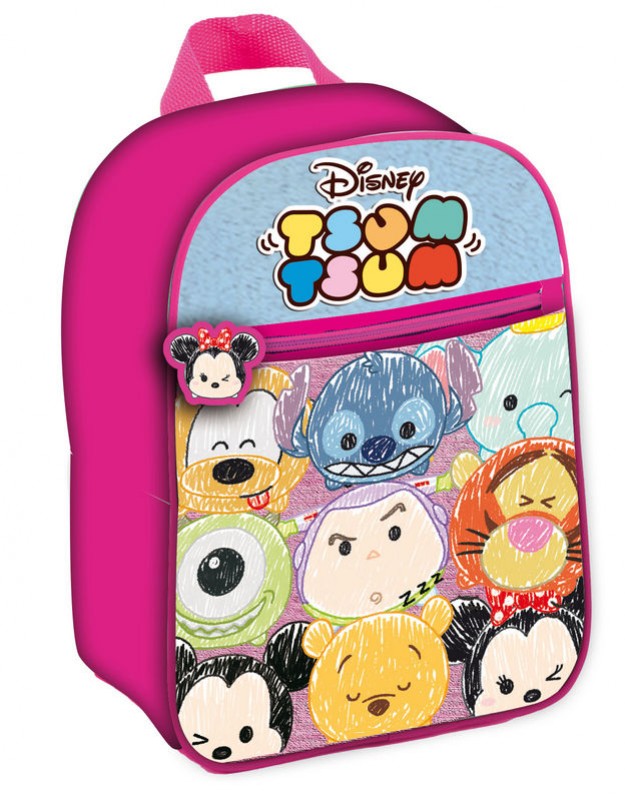 tsum tsum school bolsa
