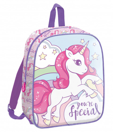 Mochila Pré Escolar Unicórnio You re Special 29cm