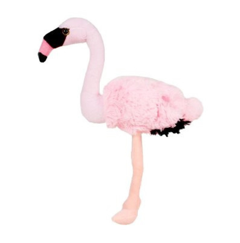Beeztees Giocattolo di Peluche Flamingo Flami Rosa 42cm Squeaker Gioco