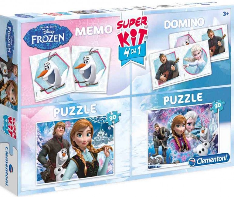 Puzzle 4 em 1 da Frozen | Loja da Criança