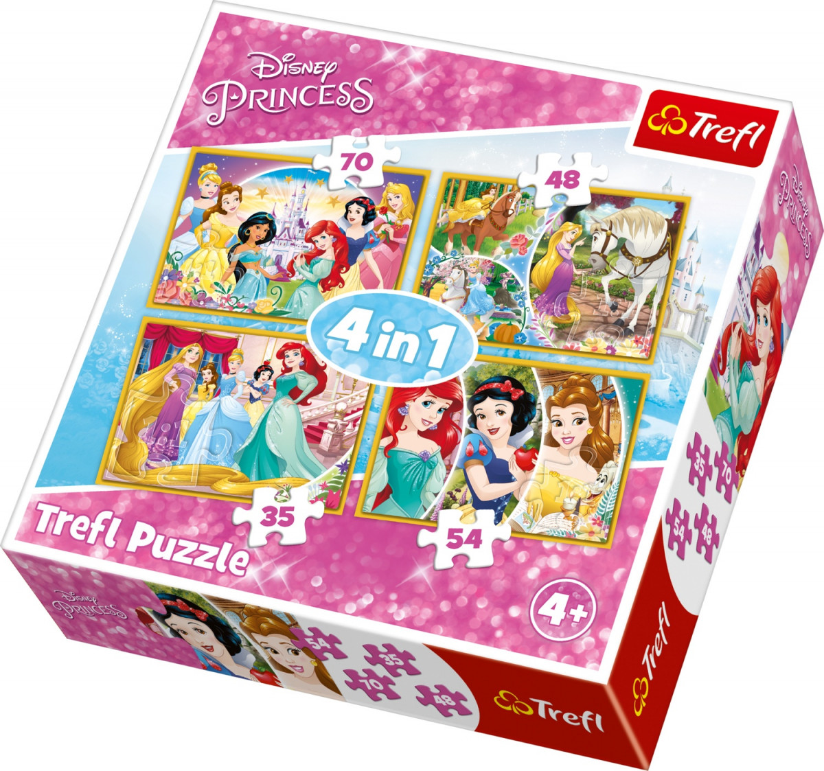 Jogo Educa Superpack 4-em-1 Disney Princess