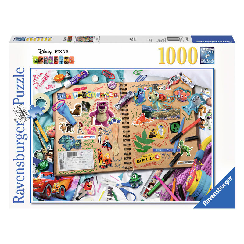 Puzzle Disney Pixar Scrapbook 1000 peças | Loja da Criança