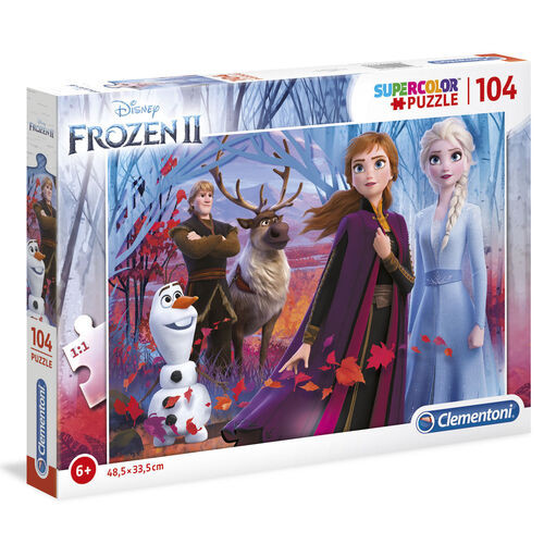 Puzzle Frozen 2 Disney 104 peças | Loja da Criança