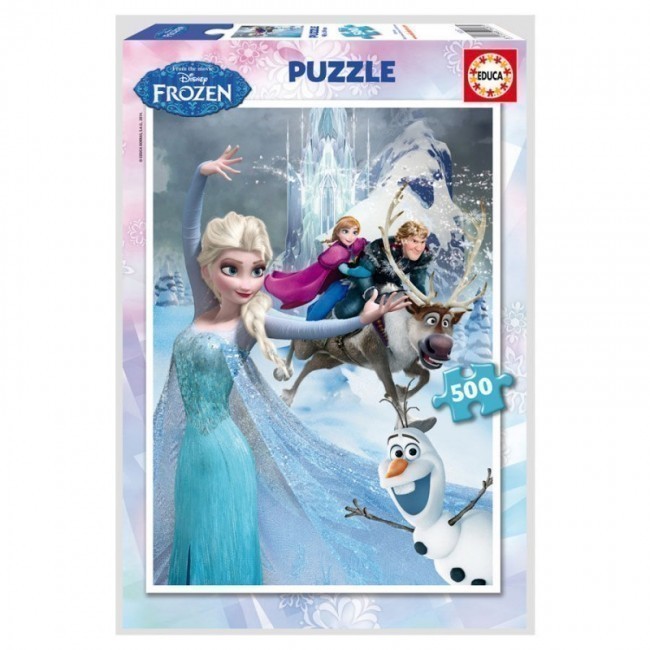 Puzzle Frozen Disney 500 pcs | Loja da Criança