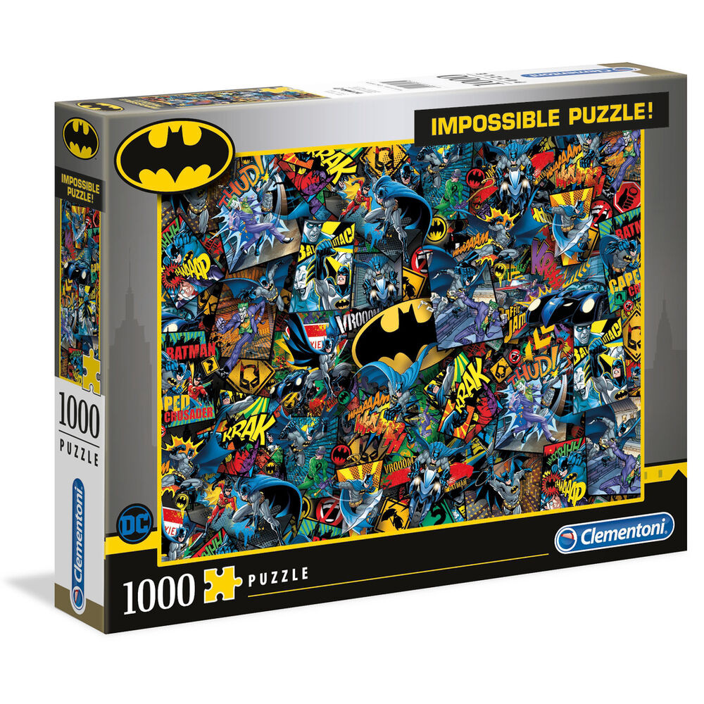 Puzzle DC Comics Batman Impossible 1000 Pezzi – Clementoni Nuovo Sigillato - Foto 3
