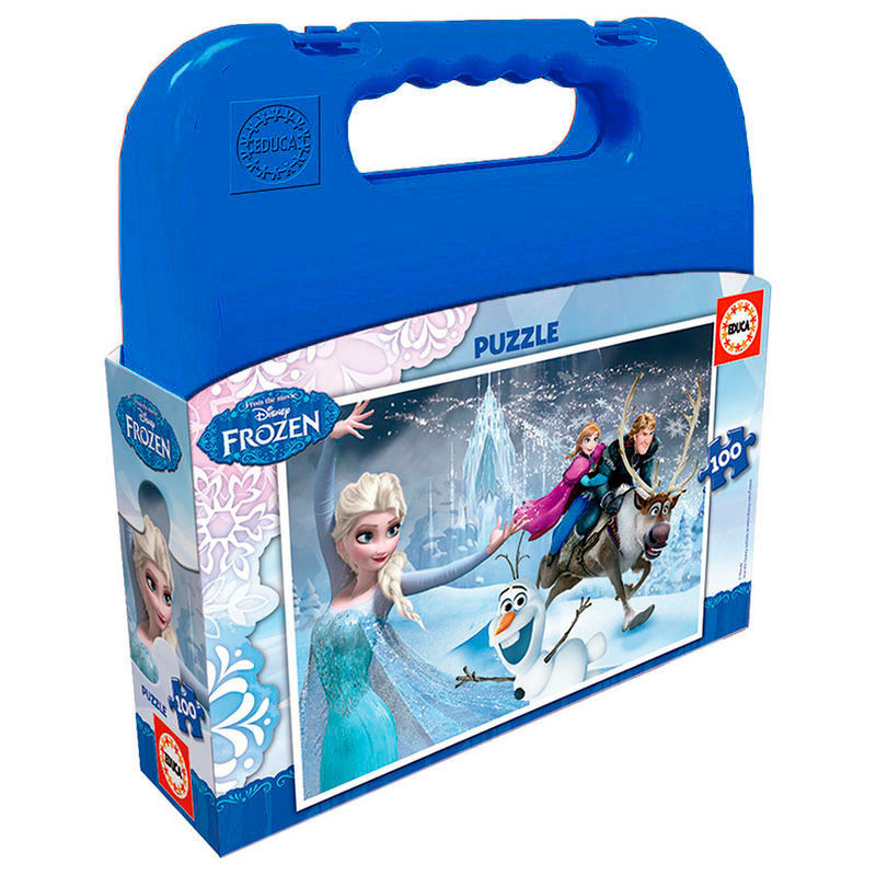 Puzzle mala Frozen 100 pcsp | Loja da Criança