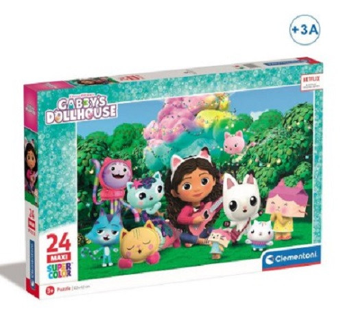 Puzzle Gabby's Dollhouse 2x60 Peças