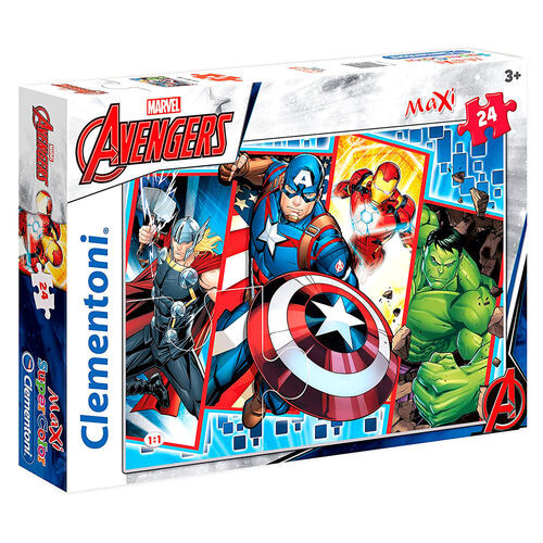 Puzzle Maxi Avengers 24 peças | Loja da Criança