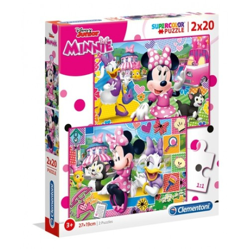 Puzzle Minnie Happy Helper 2x20 peças | Loja da Criança