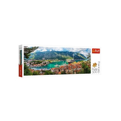 Puzzle Panorama Kotor Montenegro 500 Peças Loja da Criança