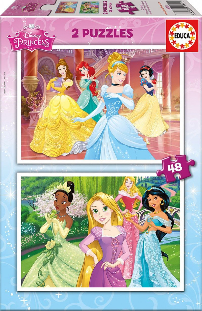 Jogo Educa Superpack 4-em-1 Disney Princess