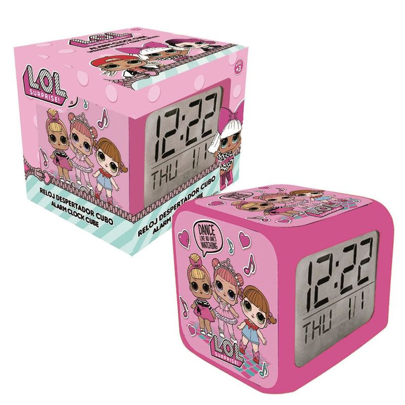 Relógio Despertador Digital LOL Surprise Loja da Criança