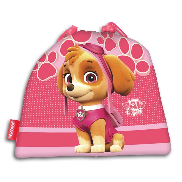 Saco Mochila 34cm Patrulha Pata Skye