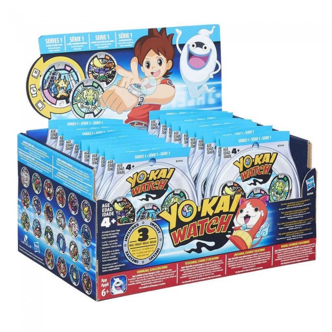 Relógio HASBRO Yo-Kai Watch Saqueta Surpresa Medalhas