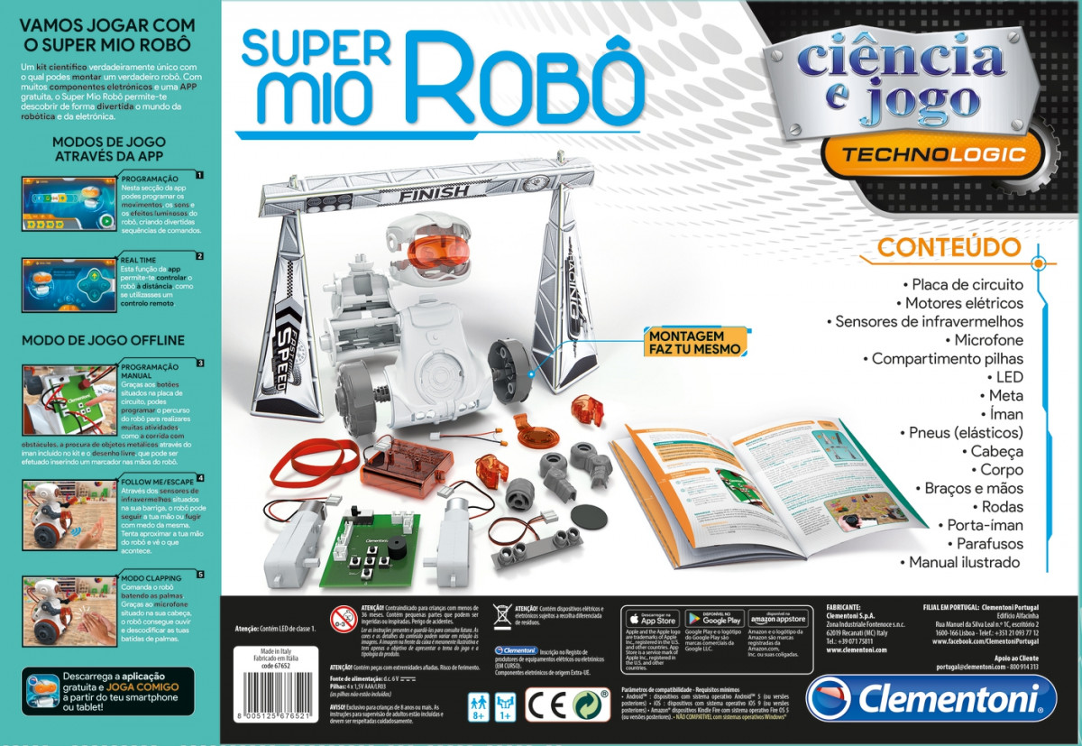 Robô Programável - Super Mio - Next Generation - Ciência e Jogo - Fun -  superlegalbrinquedos