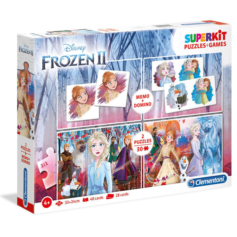 Superkit Puzzles + Jogos Frozen 2 | Loja da Criança