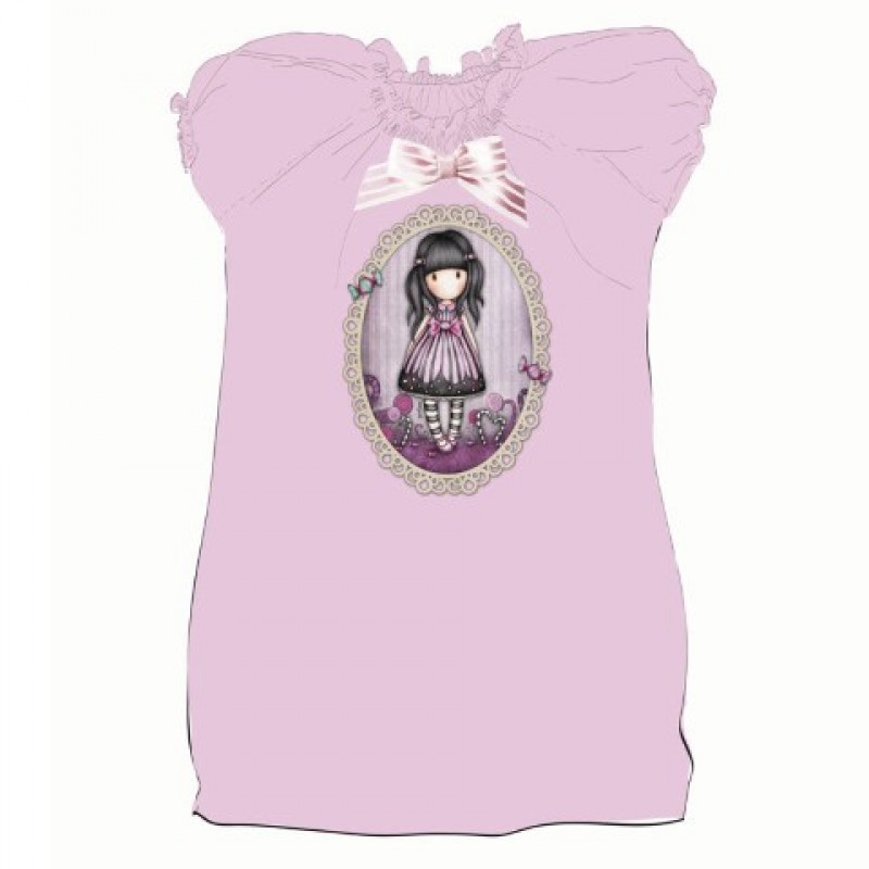 T-shirt rosa manga Balão Gorjuss 6-10 anos | Loja da Criança