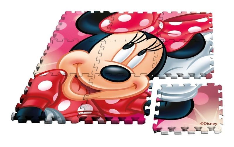 Tapete Puzzle Eva Minnie Disney | Loja da Criança