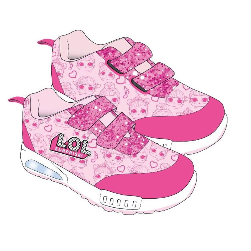 tenis da lol rosa
