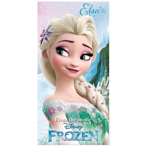 Bolo criança Frozen princesa Elsa - Conjunto 3 toalhas