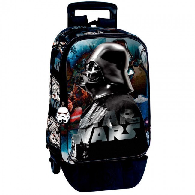 Trolley mochila escolar 3D star wars Lord | Loja da Criança