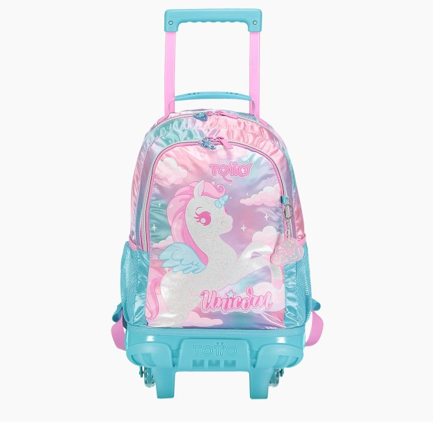 Trolley Mochila Escolar 42cm Totto Unicorn Molky Loja da Criança