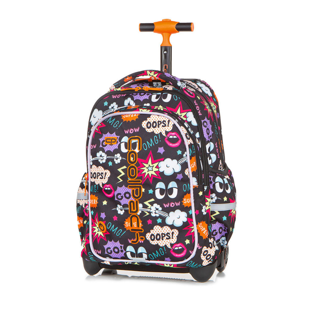 Mochila Junior Trolley LED Comics