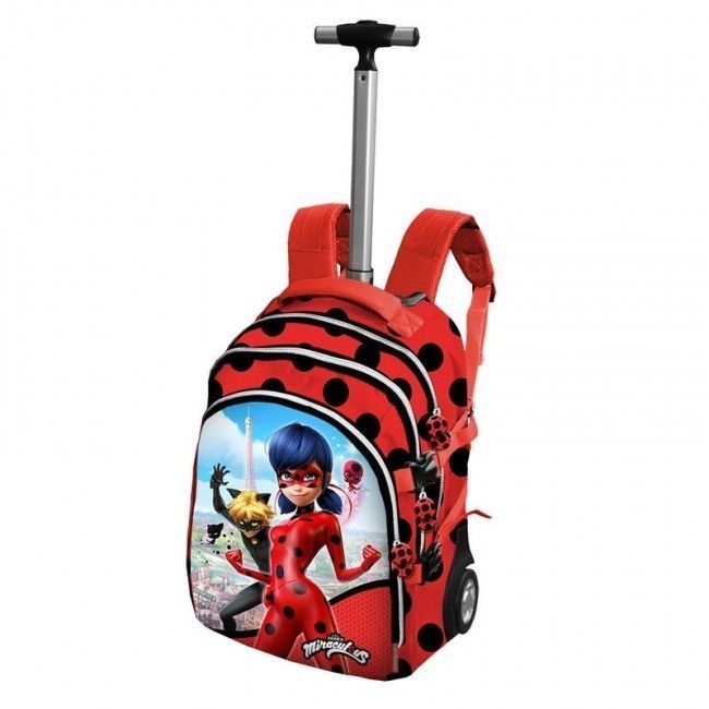 three village Diversity Trolley mochila escolar Ladybug - Ladybug | Loja da Criança