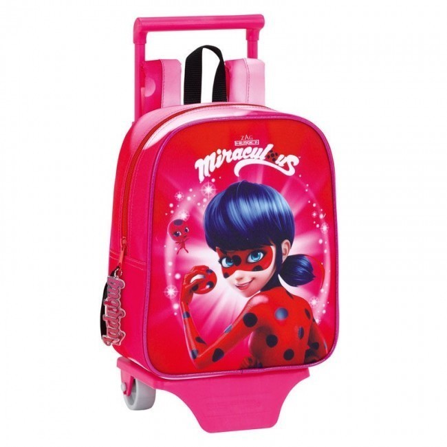 Have a picnic Mold Slumber Trolley Mochila pré-escolar 27 cm LadyBug - Be Miraculous | Loja da Criança Have a picnic Mold Slumber Trolley Mochila pré-escolar 27 cm LadyBug - Be Miraculous | Loja da Criança