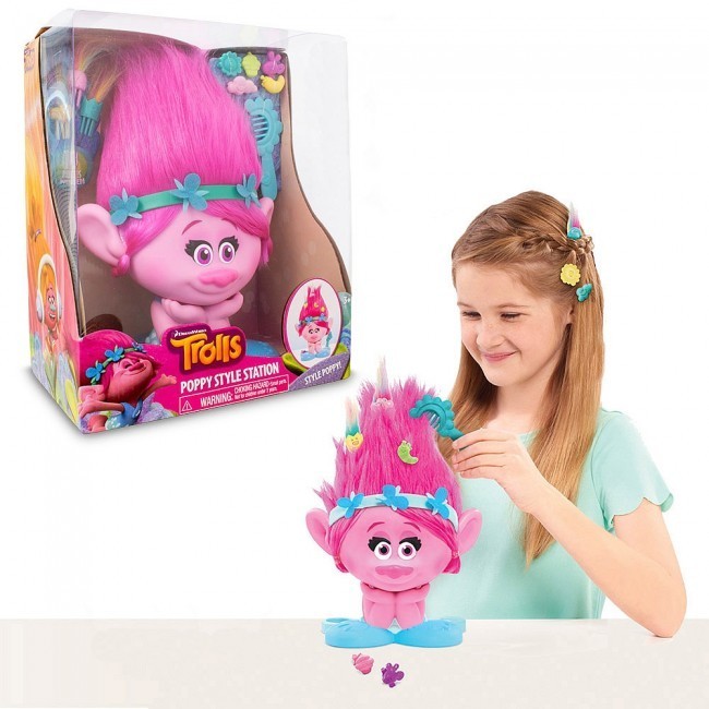 Trolls Poppy Busto com Estilo