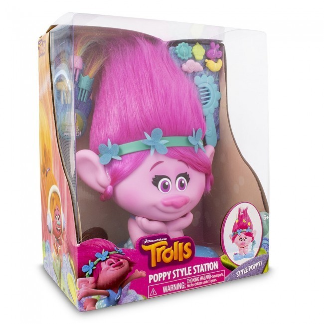 Trolls Poppy Busto com Estilo