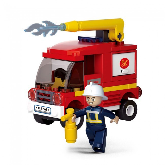 Veículo Dis Fire Sortido Sluban | Loja da Criança