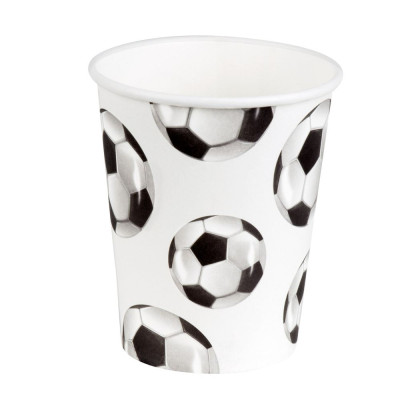 10 Copos Futebol Bolas