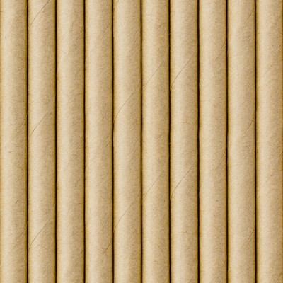 10 Palhinhas Papel Kraft