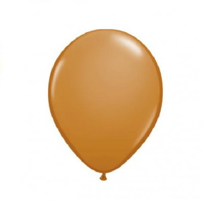 100 Balões Castanho Claro Qualatex 5 (13cm)