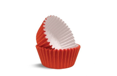 100 Forminhas Brigadeiro Vermelho Nº5