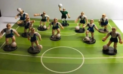 11 Jogadores Azuis Decoração Bolos