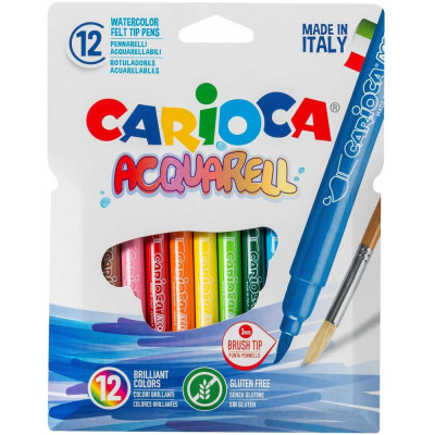 12 Canetas Carioca Acquarell