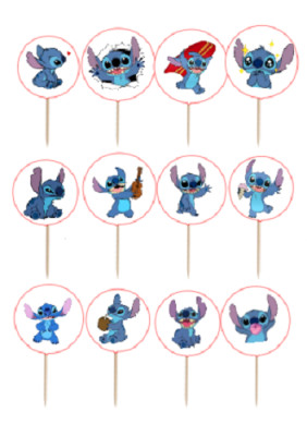 12 Mini Toppers Stitch