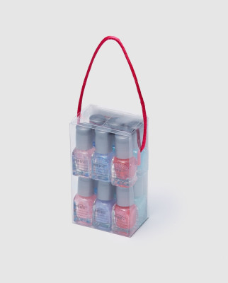 12 Mini Vernizes Unhas à Base de Água