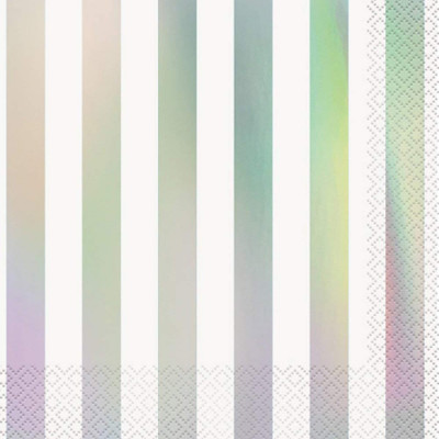 16 Guardanapos de papel - Irisdescent