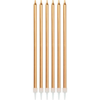 16 Velas Altas Bronze