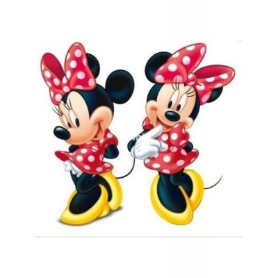 2 Figuras Cartão Disney Minnie